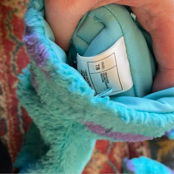 Disney Store Monster’s Inc Sulley Costume Pixar Monster University 7-8 - Picture 16 of 16